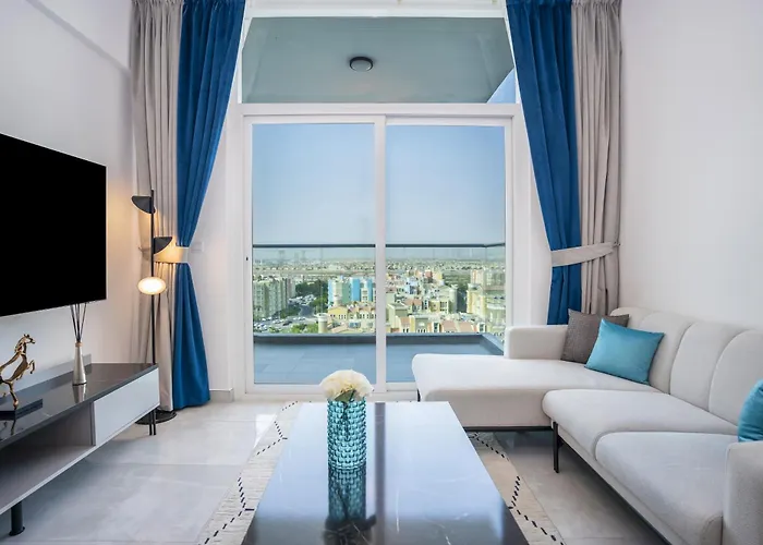 Homesgetaway -Spacious 1Br Apt In Pearlz By Danube